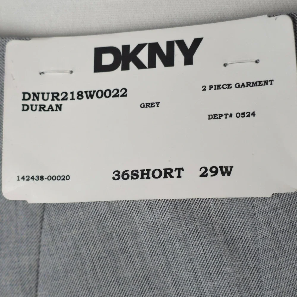 DKNY Dress Pants Mens 29W Light Gray Flat Front‎ Business Casual Trousers NWT